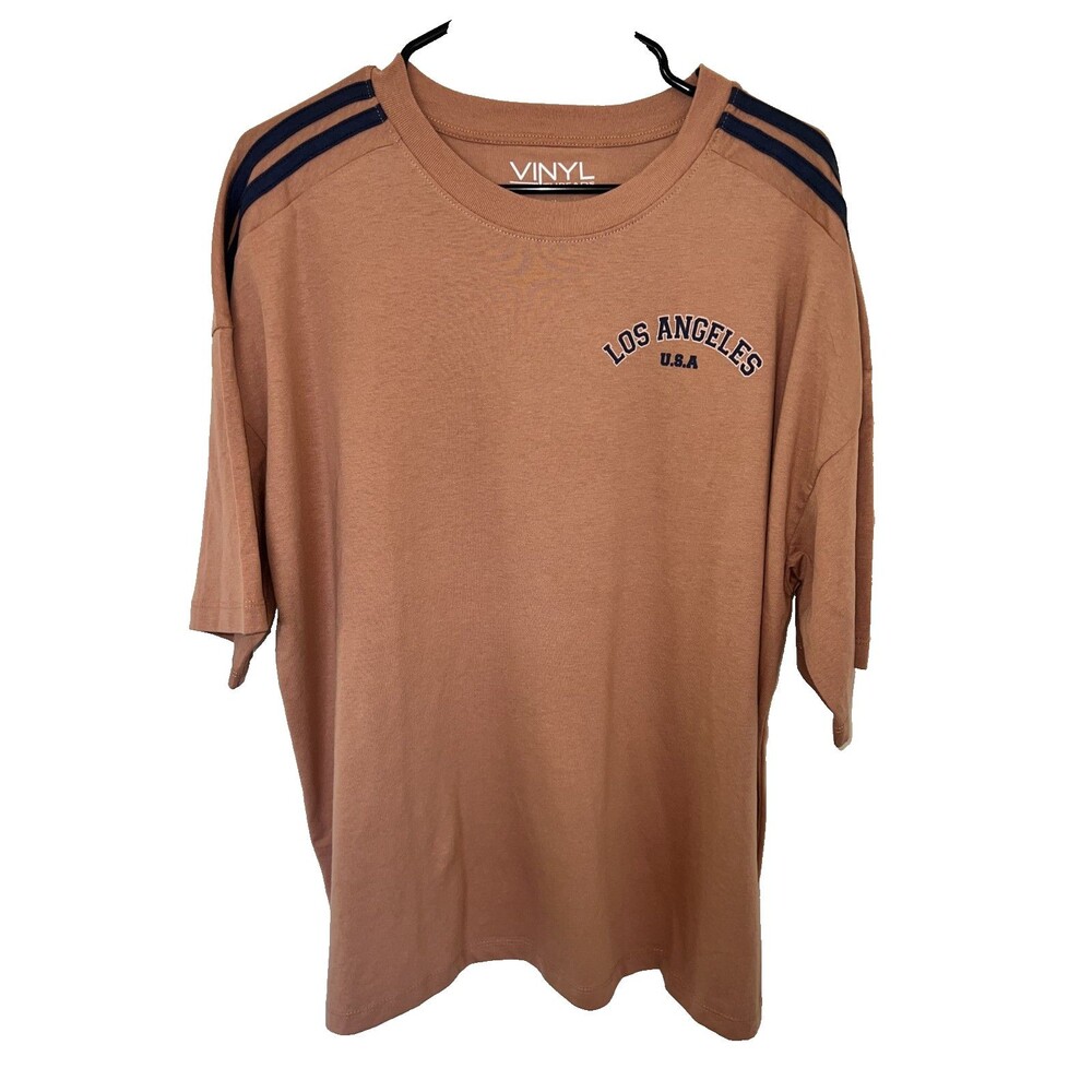 NWT XL '76 Men's Los Angeles Tee Shirt East To West/North To South USA Basketbal